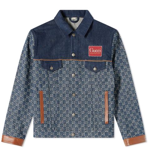 gucci gg denim jacket.